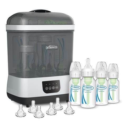 Dr. Browns Clean Steam Baby Bottle and Pacifier Sterilizer and。